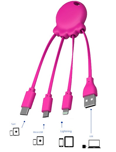 Кабель USB для зарядки Xoopar - 5362628980016 - Фото 3