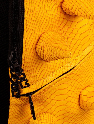 Желтый Рюкзак с шипами 40х30 MUI-MaxItUP - 1504500280089 - Фото 3