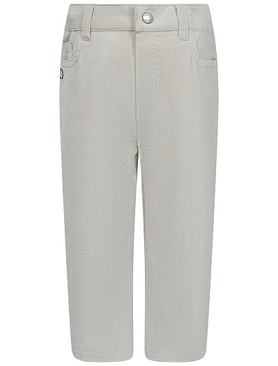 Серые брюки из эластичного хлопка Dior - 1084519084309 - Фото 1