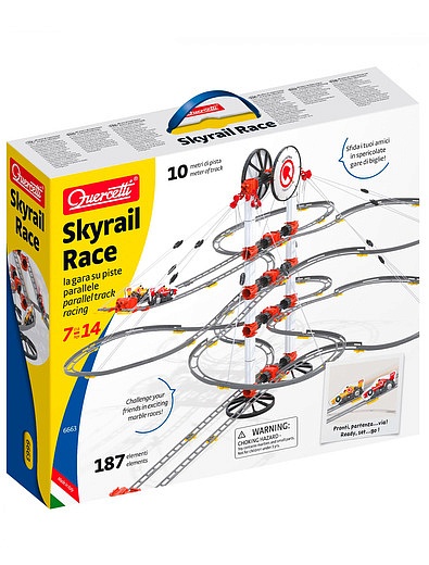 Игрушка-конструктор Skyrail Race QUERCETTI - 7132529982277 - Фото 1