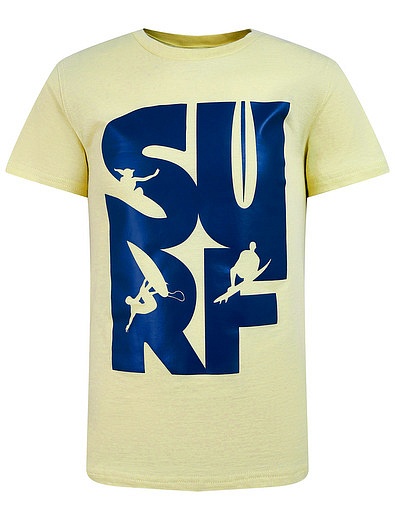 Хлопковая футболка Surf Il Gufo - 1134519172565 - Фото 1