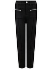 Черные брюки со стрелками и накладными карманами - 1084509281275