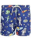 Пляжные шорты с принтом UFO - 4101419970116