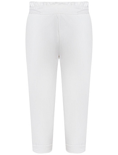 Белые брюки с поясом Pinko - 1084509171866 - Фото 2