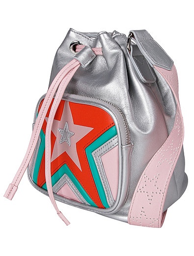 Сумка-рюкзак со звездой Stella McCartney - 1504508170085 - Фото 6
