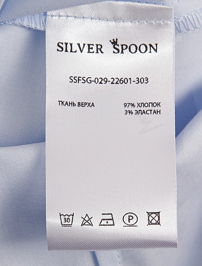Блуза на кнопках SILVER SPOON - 1034509080712 - Фото 5