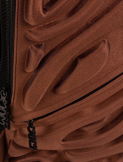 Рюкзак кофейного цвета с объемным узором 44х30 MUI-MaxItUP - 1504520280311 - Фото 3