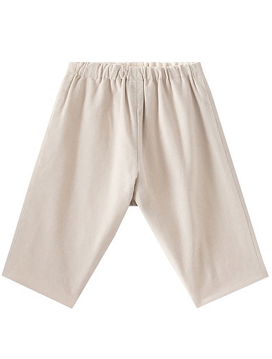 Серые хлопковые брюки Bonpoint - 1084519184405 - Фото 1