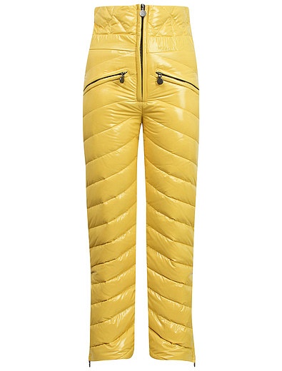Желтые утепленные брюки NAUMI - 1602809980072 - Фото 1