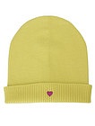 Жёлтая шапка с сердечком - 1354508410038