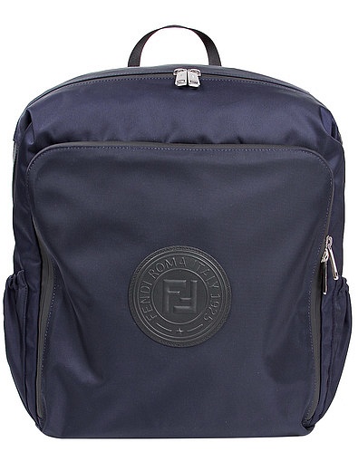 Рюкзак текстильный с нашивкой логотипа Fendi - 1501428970023 - Фото 1