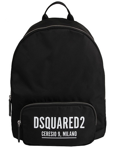 чёрный Рюкзак с логотипом Dsquared2 - 1504528280375 - Фото 1