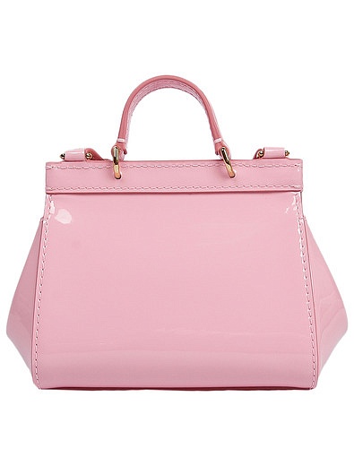 Розовая лаковая сумка Dolce & Gabbana - 1204508270012 - Фото 10