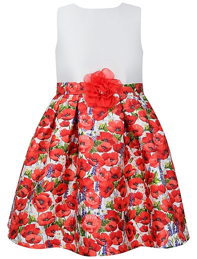 Платье с юбкой с цветочным принтом ABEL & LULA - 1053009070030 - Фото 1