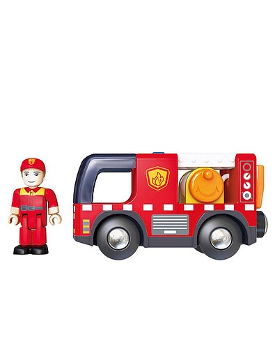 Пожарная машина с сиреной Hape - 7134529271801 - Фото 1
