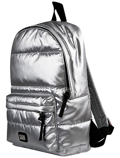 Дутый серебристый рюкзак Dolce & Gabbana - 1504528180910 - Фото 3