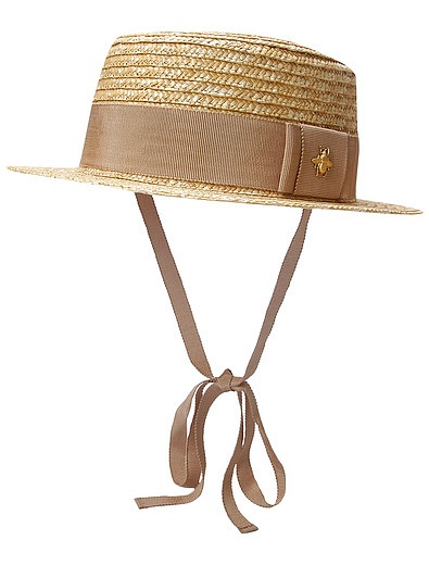 Соломенная шляпа-канотье SKAZKA LOVERS - 1174509270291 - Фото 2