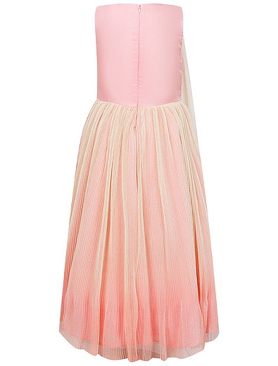 Утончённое двухцветное платье в пол Miss Blumarine - 1054509078663 - Фото 2
