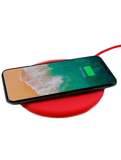 Беспроводное зарядное устройство в виде коврика красного цвета PHILO - 5354520180724 - Фото 3