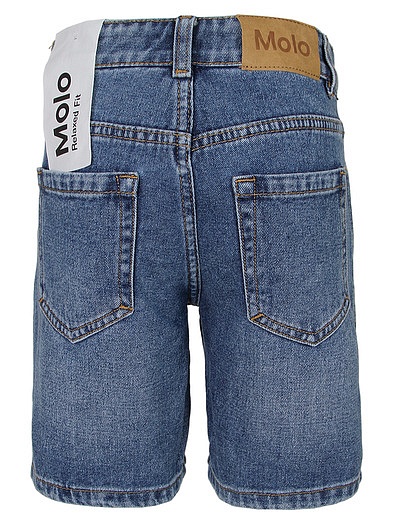 Синие джинсовые шорты MOLO - 1414519417317 - Фото 2