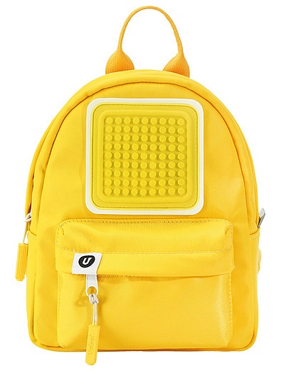 Желтый рюкзак с пиесельной панелью Upixel - 1504528270086 - Фото 1