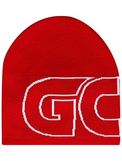 Шапка-бини с крупным логотипом GCDS mini - 1354509180077 - Фото 1