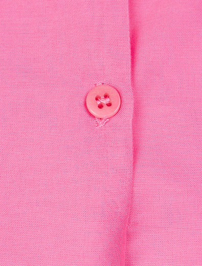 Хлопковая розовая блуза Il Gufo - 1030209670024 - Фото 2
