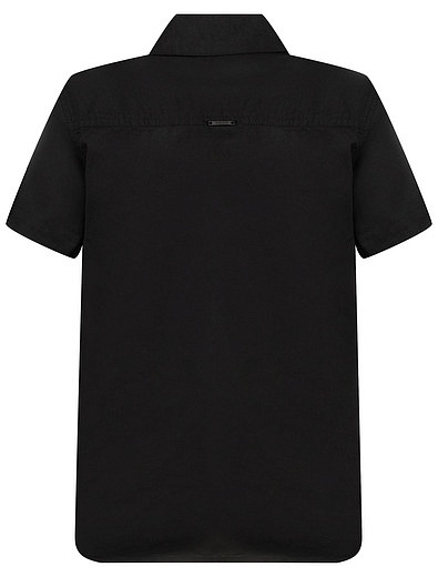 чёрная Рубашка из льна и хлопка Antony Morato - 1014519272758 - Фото 2