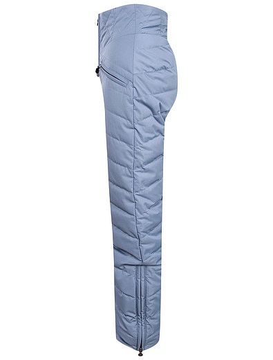 Голубые утепленные брюки NAUMI - 1601509980030 - Фото 2