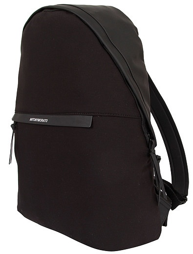 чёрный рюкзак с логотипом Antony Morato - 1504518270058 - Фото 5