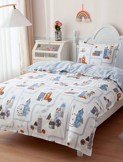 Комплект постельного белья с принтом город Sofi de Marko - 5054528280067 - Фото 2