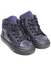 Синие ботинки на шнуровке - 2031419880516