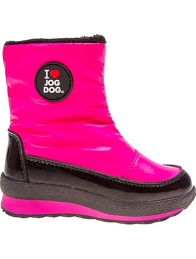 Розовые дутые сапоги Jog Dog - 2020709780032 - Фото 2