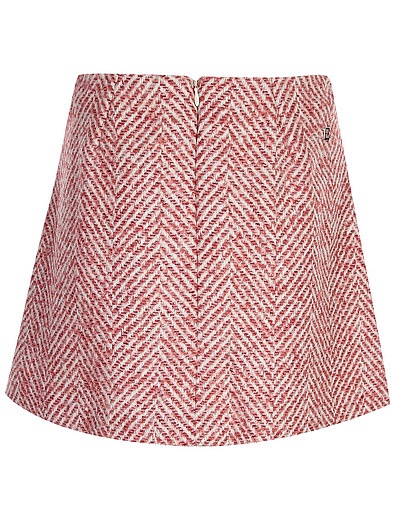 Розовая юбка с добавлением шерсти Ermanno Scervino - 1044509282160 - Фото 3