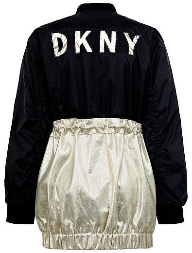 блестящий Плащ с логотипом DKNY - 3014509270243 - Фото 3