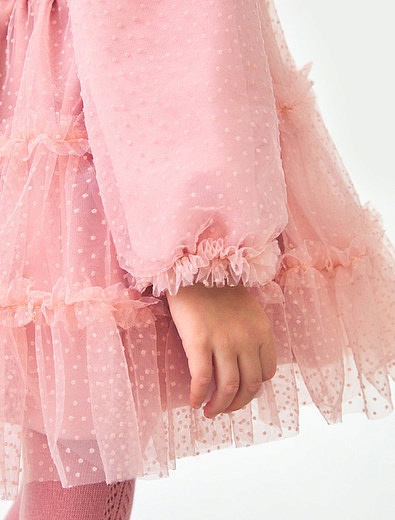 воздушное розовое Платье ABEL & LULA - 1054609282953 - Фото 4