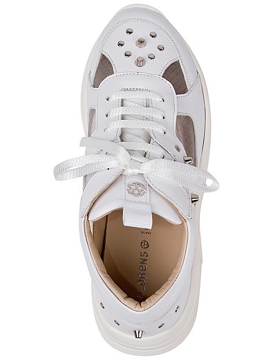 Белые кроссовки с шипами Florens - 2104509071092 - Фото 10