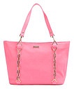 Розовая сумка с декоративной цепью - 1204508370859