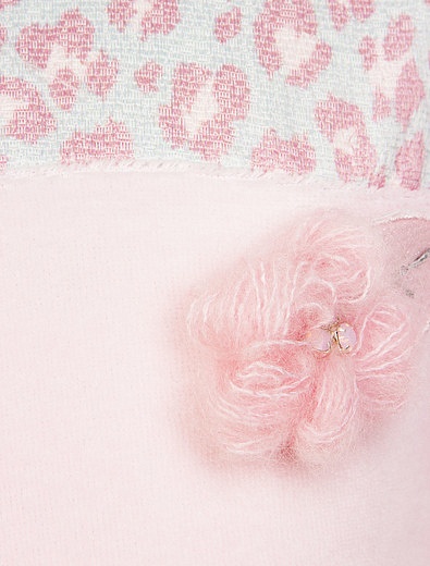 Розовый комбинезон с объемными цветами Stella Kids - 1282609680091 - Фото 2