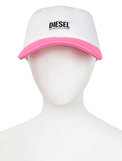 Кепка с розовым козырьком Diesel - 1184529270294 - Фото 7