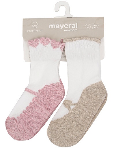 Комплект из 2х пар носков Mayoral - 1534508370079 - Фото 1