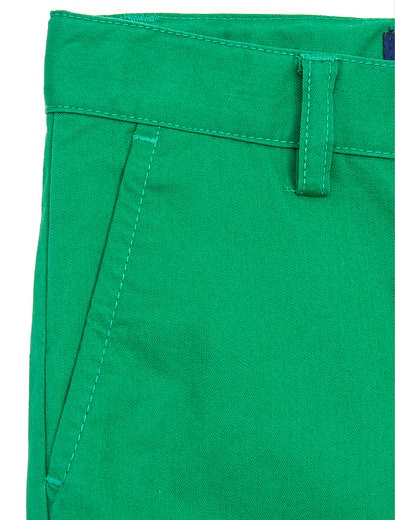 Брюки зеленые прямого кроя Ralph Lauren - 1082219570535 - Фото 2