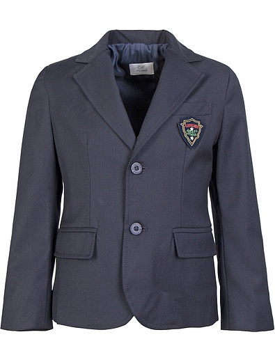 Однобортный пиджак с логотипом Ferre - 1330419580015 - Фото 1