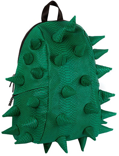 Зеленый Рюкзак с шипами 44х30 MUI-MaxItUP - 1504520280090 - Фото 2